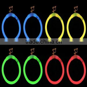 Christmas Glow Rings,halloween Light Stick Earrings thumbnail-1