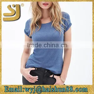 Reasonable Price Top Quality Brand Women Fashion T-shirt thumbnail-2