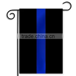 Hot Selling Polyester Blue Red Green Line American Garden Flag thumbnail-3