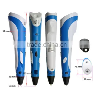 Eu/uk/us/au Adapter New Semi-Automatic Magic 4 Color 3d Printer Pen 3d Drawing Pen Direcet China Manufacture thumbnail-6