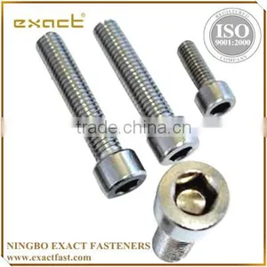 Good Quality Manufacturer Carbon Steel DIN912 Grade 4.8/8.8/10.9 Zinc/black/plain Socket Head Bolt thumbnail-1