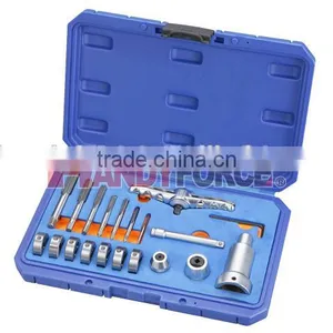 20PCS Interchangeable Ratchet Tap and Die Set, General Tools of Auto Repair Tools thumbnail-1