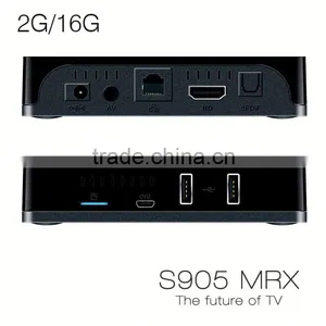 Roofull Amlogic S905 tv Box MRX Android 5.1 Lollipop High Speed USB2.0 Port RJ45 BT4.0 4K Media Player 2G RAM thumbnail-3