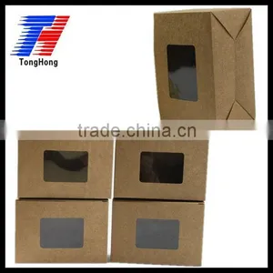 Kraft Folding Box With Pvc Window thumbnail-1