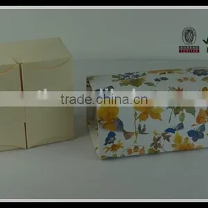 Printed Foldable White Card Gift Packaging Paper Box thumbnail-1