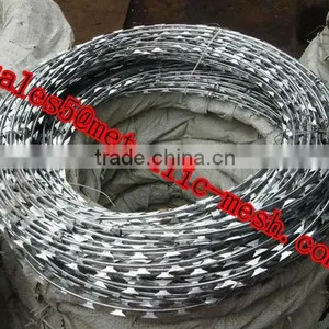 Superior Quality Concertina Razor Barbed Wire Fence thumbnail-1