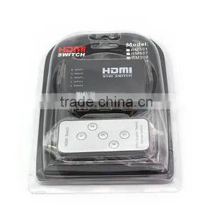 HDMI V1.4 4K 2K and HDMI V1.3 1080P Supported 5X1 Mini HDMI Switch thumbnail-6