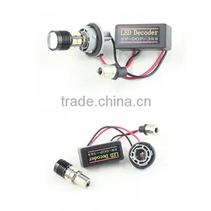 1156 LED Decoder No More OBC Warning Fix Hyper Flash, BA15S LED Warning Canceller , NO FREE ERROR Decoder thumbnail-6