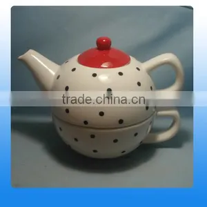 Promotional Ceramic Tea Pot With Cup in High Quality Supplier's Choice thumbnail-6
