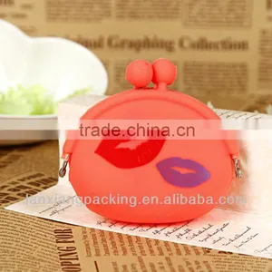 Fashionable Button Silicone Cell Phone Pouch thumbnail-1