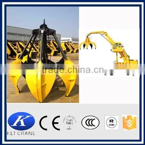 CE Certificated Hydraulic Grab Bucket for Overhead Crane thumbnail-4