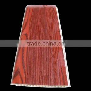 Home Wood Grain Pvc Door Panel thumbnail-1