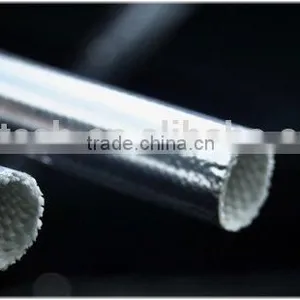 Aluminum Heat Reflect Fiberglass Sleeving thumbnail-2