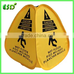 Pop Up Safety Cone, Pop Up Wet Floor Caution Sign thumbnail-2