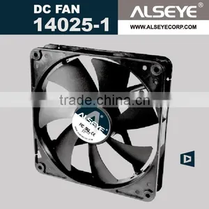 Alseye CB3601 Manufacture High Pressure 140mm 12v dc Axial Fan Mini Fan 14025 Computer Game Fan thumbnail-1
