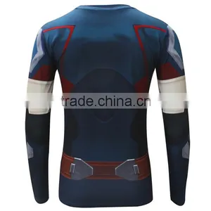 2016 New Latest Shirt Designs for Men's t Shirt Compression Sports Printing T-shirt Custom t Shirt Print Quality Choice thumbnail-6