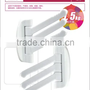 Rimei Plastic Adhesive Wall Hook Removeable Hook thumbnail-1