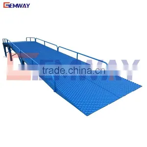 China Cheap Price Warehouse Adjustable Mobile Container Load Ramp for Forklift thumbnail-5