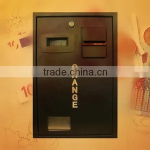 CE Approved Wall Mounted Currency Exchange Machine Bill Coin Changer thumbnail-1