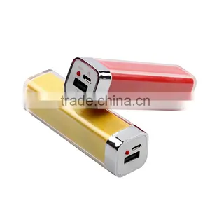 Msot Popular Portable Lipstick Power Bank 2600mah thumbnail-4