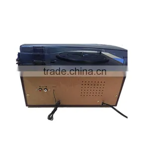 Rain Lane 6-in-1 Electric Turntable Fm Radio Cassette Record Player thumbnail-5