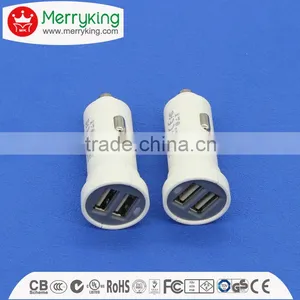 Micro USB Car Charger 5V4.2A 2 USB Portable Car Charger With Free Samples thumbnail-3