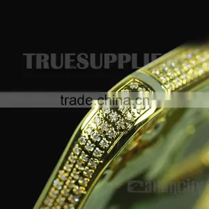 Gold Plating Diamond Encrusted for Samsung Galaxy s6 Middle Housing Replacement, for Samsung Galaxy s6 Middle Plate thumbnail-1