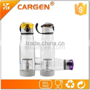 Transparent 700ml Sport Plastic Tea Water Bottle thumbnail-4