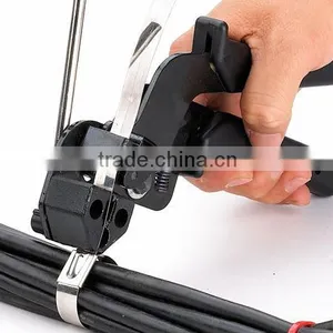 LS-600R Wholesale Stainless Steel Cable Tie Gun Strapping Tool Cable Tie Tensioning Tool Automatic Cable Tie Tools thumbnail-3