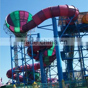 2015-2016 Canton Fair Top Amusement Water Park Fiberglass Water Slides ODM thumbnail-2