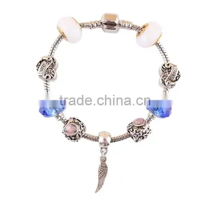 Fashion Blue Beads Jewelry Manufacturers Bracelet Accessories for Women thumbnail-3