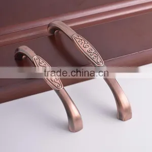 Antique Bronze/Copper/Gold/Sliver Zinc Alloy Furniture Hardware Cabinet Kitchen Pull Handles,Modern Customized Hardware Knobs thumbnail-5