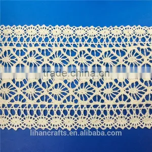 H0248-1 Elegant Lace Ribbon, 100% Cotton Lace ,Crocheted Lace thumbnail-1