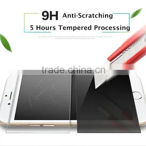 Factory Supply Good Qulity for Iphone 6 /6plus Mobile Phone Privacy Screen Protector Tempered Glass thumbnail-3