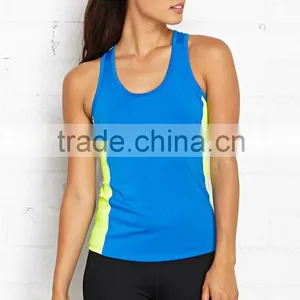 Match Colors by Yourself Breathable Quick Dry Spandex Fabric Ladies Wholesale Fitness Clothing thumbnail-2