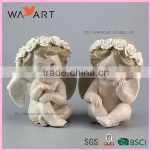 Good Quality Polyresin Angel Cherub thumbnail-1