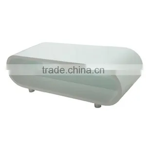 EGG ELEGANT DESIGN TV UNIT ROUNDMDF HIGH GLOSSY PAINT Lcd tv Stand Modern Cabinet thumbnail-3