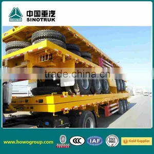 3 Axle Container Trailer Truck Trailer Made by SINOTRUK thumbnail-1