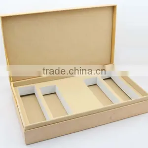 Custom Made Wooden Packaging Box With EVA Foam Insert thumbnail-1