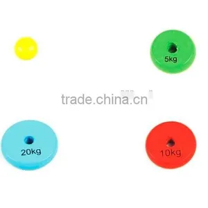 Colorful Wooden Dumbbell For Children and Women thumbnail-5