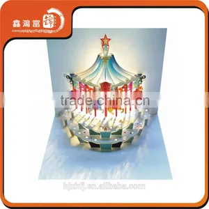 XHFJ Popular Sell Birthday Greetings Card thumbnail-1
