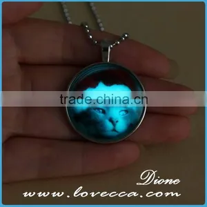 Meaning Memories Cabochon Gift Christmas Glass Art Photo Pendant Chain Necklace thumbnail-4