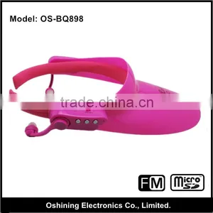Wireless Earplug Lovely Bright Colorful Hat Available Bluetooth Headphones(OS-BQ898) thumbnail-2