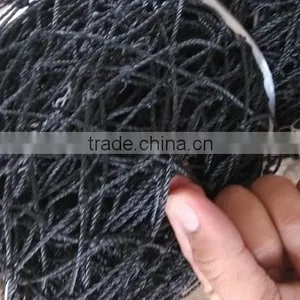 High Quality PE Polytene 2.5mm Tennis Nets Professional Tennis Net Polyethylene Tennis Blocking thumbnail-2