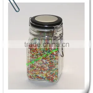 Glass Jar With Air Tight Lid thumbnail-1