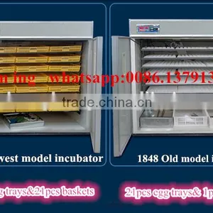 1800 Incubators,egg Incubator CE Approved (Judy: 0086.13791327428) thumbnail-1