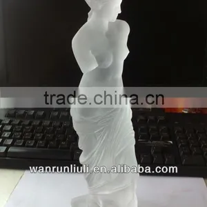 Lead Crystal Artificial Modern Venus Figurines Artworks Craftsfor Home or Office Decor thumbnail-1