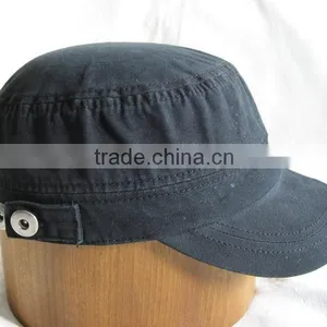 100 % Cotton Cap Good Quality Wholesale Fashion Military Style Cap thumbnail-3