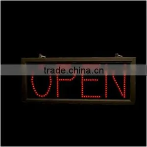 China 2016 Flashing Full Color Tube Chip Color Xxx Bus Video Led Open Sign Made in China thumbnail-2