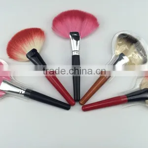 Flower Colored Shaving Nylon Hair&wood Handle Professional Make Up Brush thumbnail-3